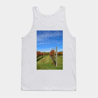 Autumnal Grape Vines Tank Top